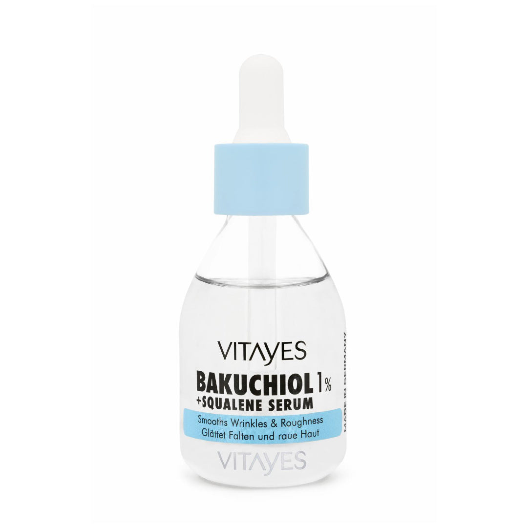 VITAYES b!right Bakuchiol 1% + Squalene Serum – die Retinol-Alternative