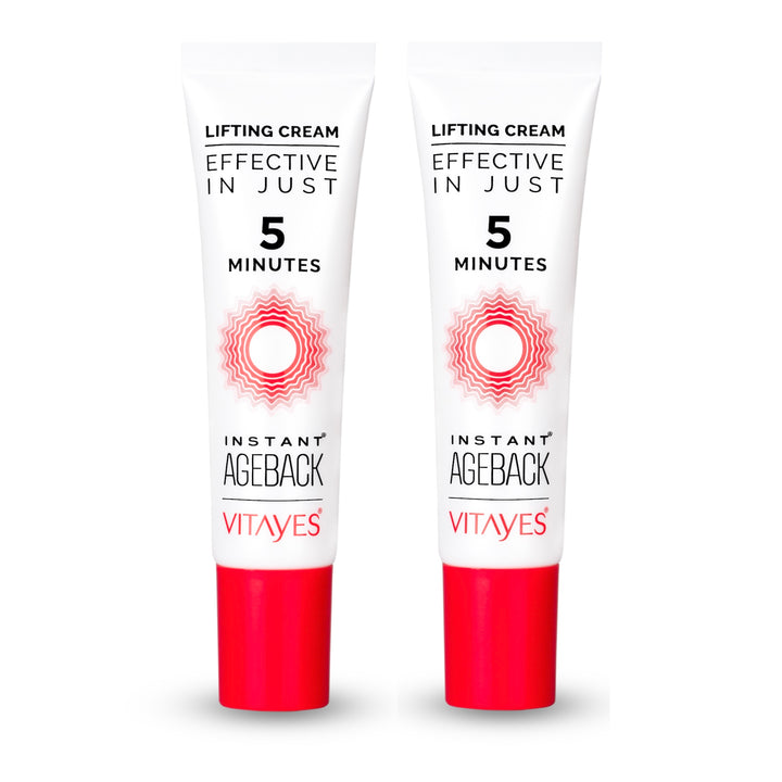 Instant Ageback Anti Aging Creme gegen Augenringe Tränensäcke Soforteffekt Faltencreme