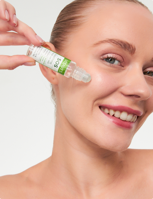 Derma V10 Blemish Stick Mit Teebaum & Hamamelis - Beruhigender Stift Gegen Pickel & Unreinheiten, Vegan